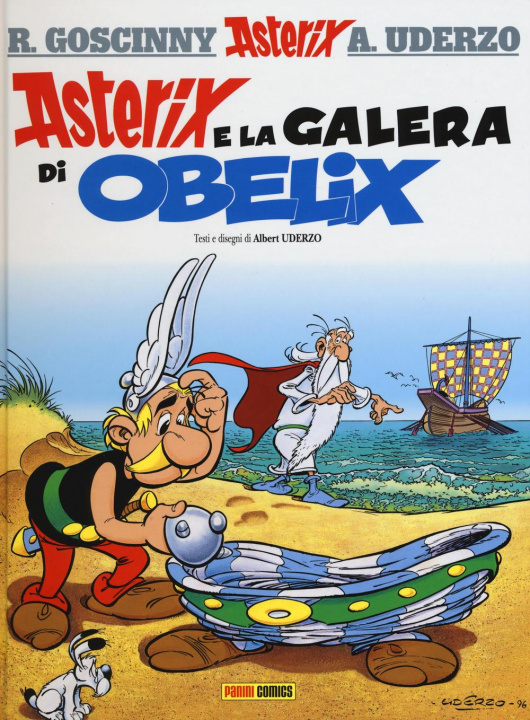 Book Asterix in Italian René Goscinny
