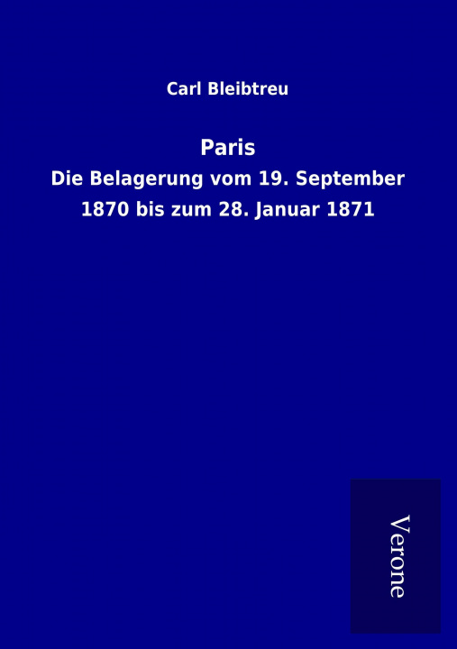 Βιβλίο Paris Carl Bleibtreu