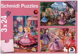 Játék Märchenhafte Prinzessin (Kinderpuzzle) 