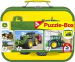 Hra/Hračka John Deere, Puzzle-Box (Kinderpuzzle) 