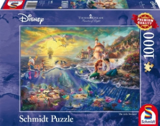 Játék Disney Kleine Meerjungfrau, Arielle (Puzzle) Thomas Kinkade
