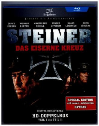 Video Steiner - Das Eiserne Kreuz. Teil I und Teil II, 2 Blu-ray (40th Anniversary Edition) Sam Peckinpah