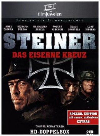 Video Steiner - Das Eiserne Kreuz. Teil I und Teil II, 2 DVD-Video Sam Peckinpah
