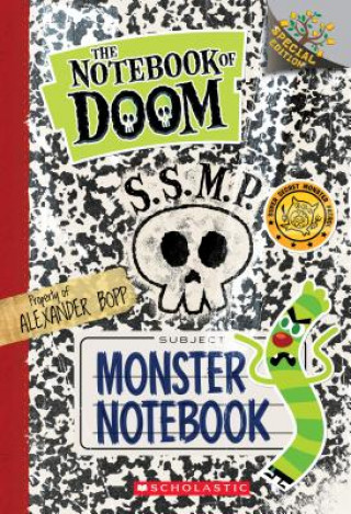 Carte Monster Notebook: A Branches Special Edition (The Notebook of Doom) Troy Cummings