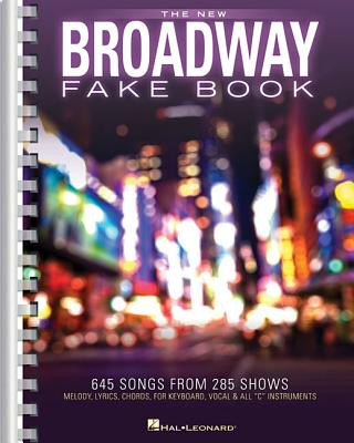 Книга NEW BROADWAY FAKE BK Hal Leonard Corp