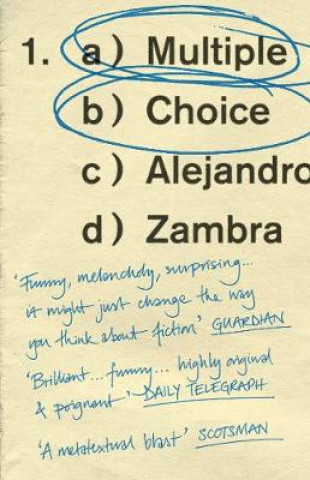 Carte Multiple Choice Alejandro Zambra