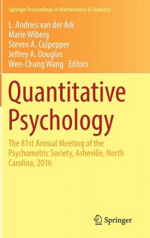 Kniha Quantitative Psychology L. Andries van der Ark