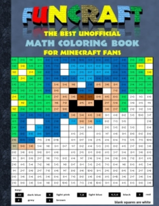 Könyv Funcraft - The best unofficial Math Coloring Book for Minecraft Fans Theo von Taane