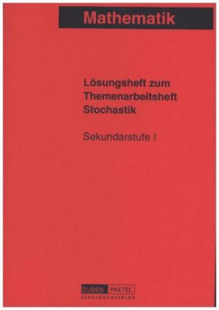 Книга Themenarbeitsheft Stochastik, Lösungsheft Günter Ruprecht