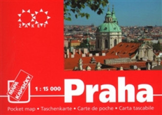 Materiale tipărite Praha do kapsičky - 1 : 15 000 