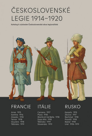 Kniha Československé legie 1914-1920 Milan Mojžíš