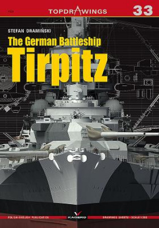 Книга German Battleship Tirpitz Drami&