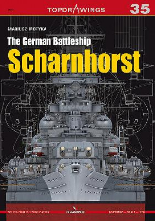 Kniha German Battleship Sharnhorst Mariusz Motyka