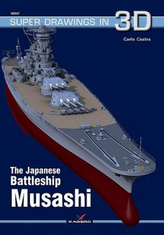 Carte Japanese Battleship Musashi Carlo Cestra