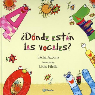 Kniha SPA-DONDE ESTAN LAS VOCALES Sacha Azcona