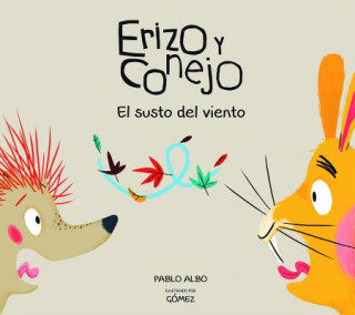 Kniha Erizo y Conejo. El susto del viento (Junior Library Guild Selection) Pablo Albo
