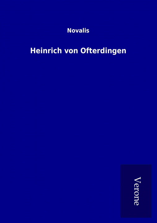 Książka Heinrich von Ofterdingen Novalis