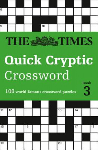 Knjiga Times Quick Cryptic Crossword Book 3 The Times Mind Games