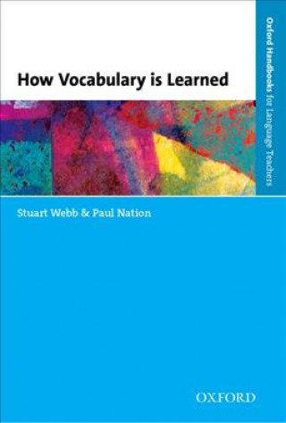Kniha How Vocabulary Is Learned Stuart Webb