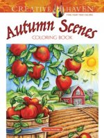 Carte Creative Haven Autumn Scenes Coloring Book Teresa Goodridge
