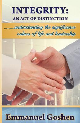 Libro Integrity Emmanuel Goshen