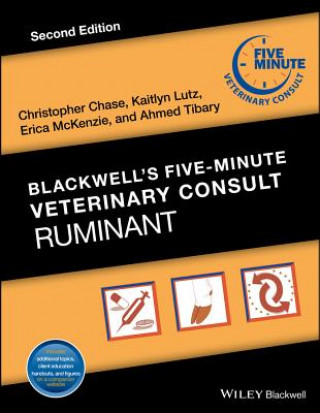 Könyv Blackwell's Five-Minute Veterinary Consult - Ruminant 2e Christopher Chase
