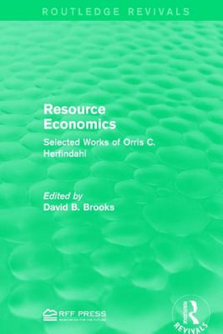 Kniha Resource Economics 