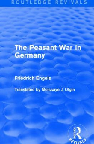 Kniha Peasant War in Germany ENGELS
