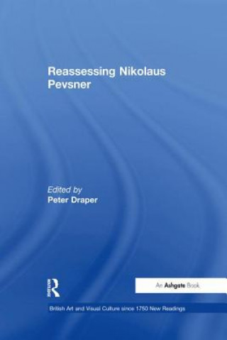 Kniha Reassessing Nikolaus Pevsner 
