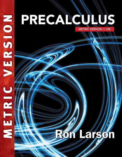 Carte Precalculus, International Metric Edition LARSON