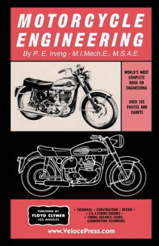 Book Motorcycle Engineering P.E. IRVING