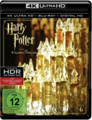 Videoclip Harry Potter und der Halbblutprinz 4K, 2 UHD-Blu-rays Joanne Rowling