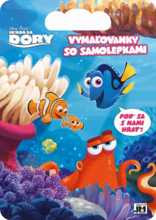Книга Vymaľovanky so samolepkami - Hľadá sa Dory Disney/Pixar