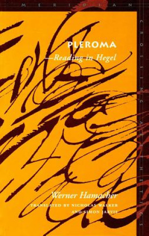 Книга Pleroma Werner Hamacher