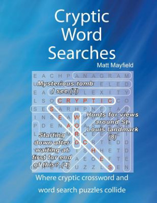 Book CRYPTIC WORD SEARCHES Matt Mayfield