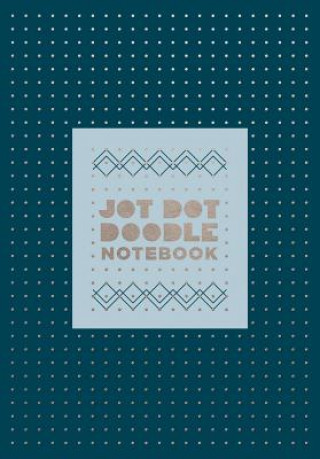Naptár/Határidőnapló Jot Dot Doodle Notebook (Blue and Silver) Robie Rogge