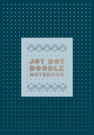 Kalendar/Rokovnik Jot Dot Doodle Notebook (Blue and Silver) Robie Rogge