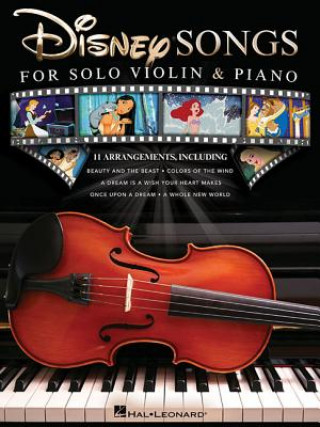 Книга DISNEY SONGS FOR SOLO VIOLIN & Hal Leonard Corp