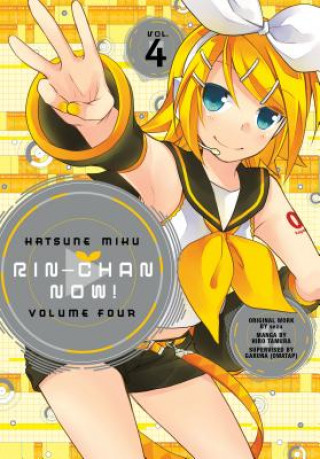 Kniha Hatsune Miku: Rin-chan Now! Volume 4 Sezu