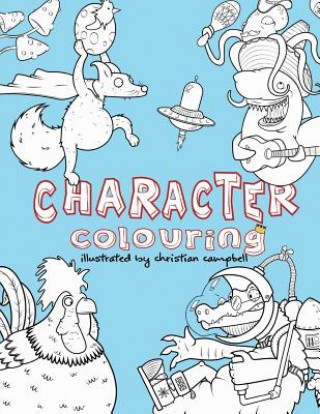 Kniha CHARACTER COLOURING Christian Campbell