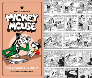 Carte Walt Disney's Mickey Mouse the Mysterious Dr. X: Volume 12 Fred Gottfredson