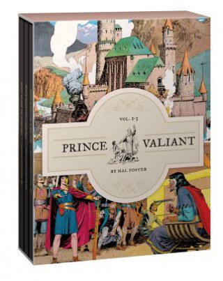 Carte Prince Valiant Volumes 1-3 Gift Box Set Hal Foster