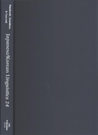 Könyv Japanese/Korean Linguistics, Volume 24 Kenshi Funakoshi