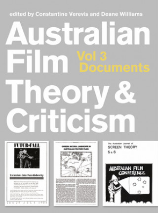 Kniha Australian Film Theory and Criticism Deane Williams