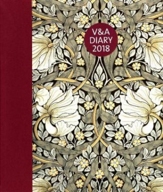 Naptár/Határidőnapló V&A Desk Diary 2018: William Morris 