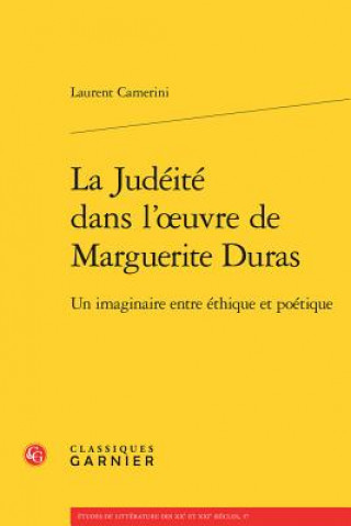 Carte FRE-JUDEITE DANS LOEUVRE DE MA Laurent Camerini