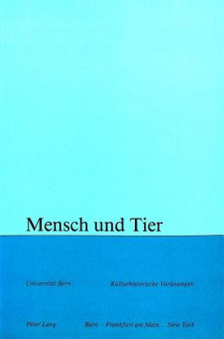 Buch Mensch und Tier Maja Svilar