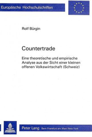 Knjiga Countertrade Rolf Bürgin