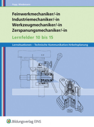 Könyv Feinwerkmechaniker/-in, Industriemechaniker/-in, Werkzeugmechaniker/-in, Zerspanungsmechaniker/-in, Lernfelder 10 bis 15 Siegfried Popp