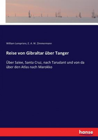 Książka Reise von Gibraltar uber Tanger William Lempriere